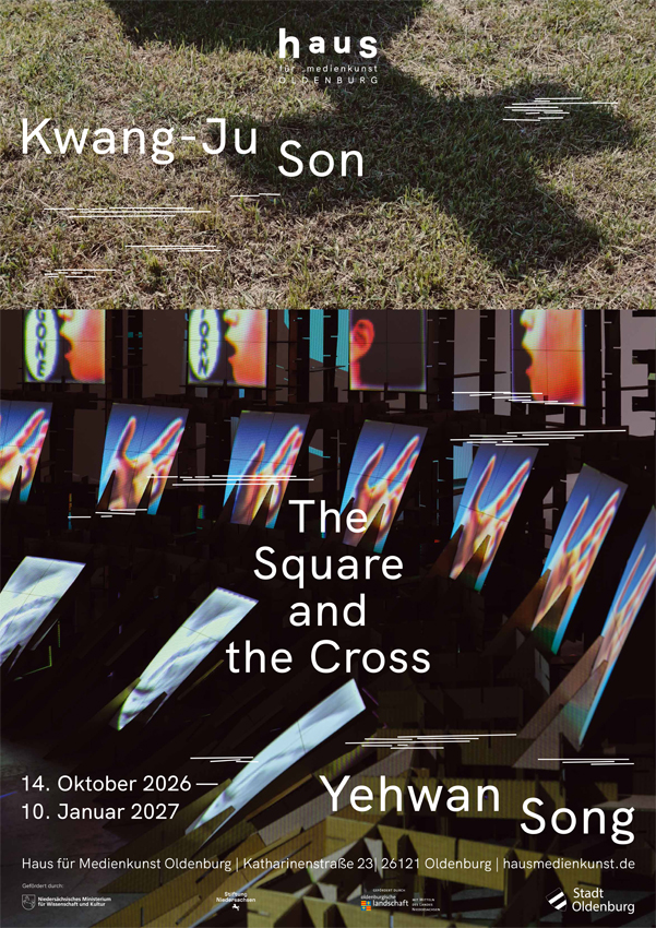 „The Square and the Cross“. Quelle: Haus für Medienkunst – Haus für Medienkunst